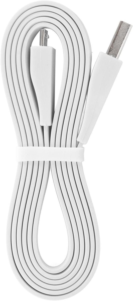 Oplaadkabel 1.2m voor Bluetooth luidsprekers, USB voedingskabel vervanging voor UE Boom, Wonderboom en Megaboom (Wit)