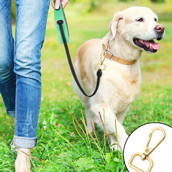 12 Pcs Gouden Sleutelhangers - D-Ringen - Swivel Lobster Hooks - Swivel Alloy Carabiner voor het Maken van Handgemaakte Tassen - Rugzakken - Creatieve Knutselprojecten van Naler — afbeelding 2