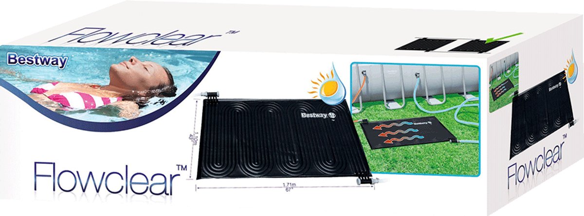 Bestway Chauffage solaire Pool Pad 110 X 171 Cm