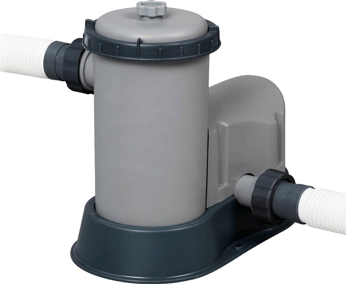 Bestway Power Steel kit piscine avec pompe de filtration - 549 x 274 x 122 cm