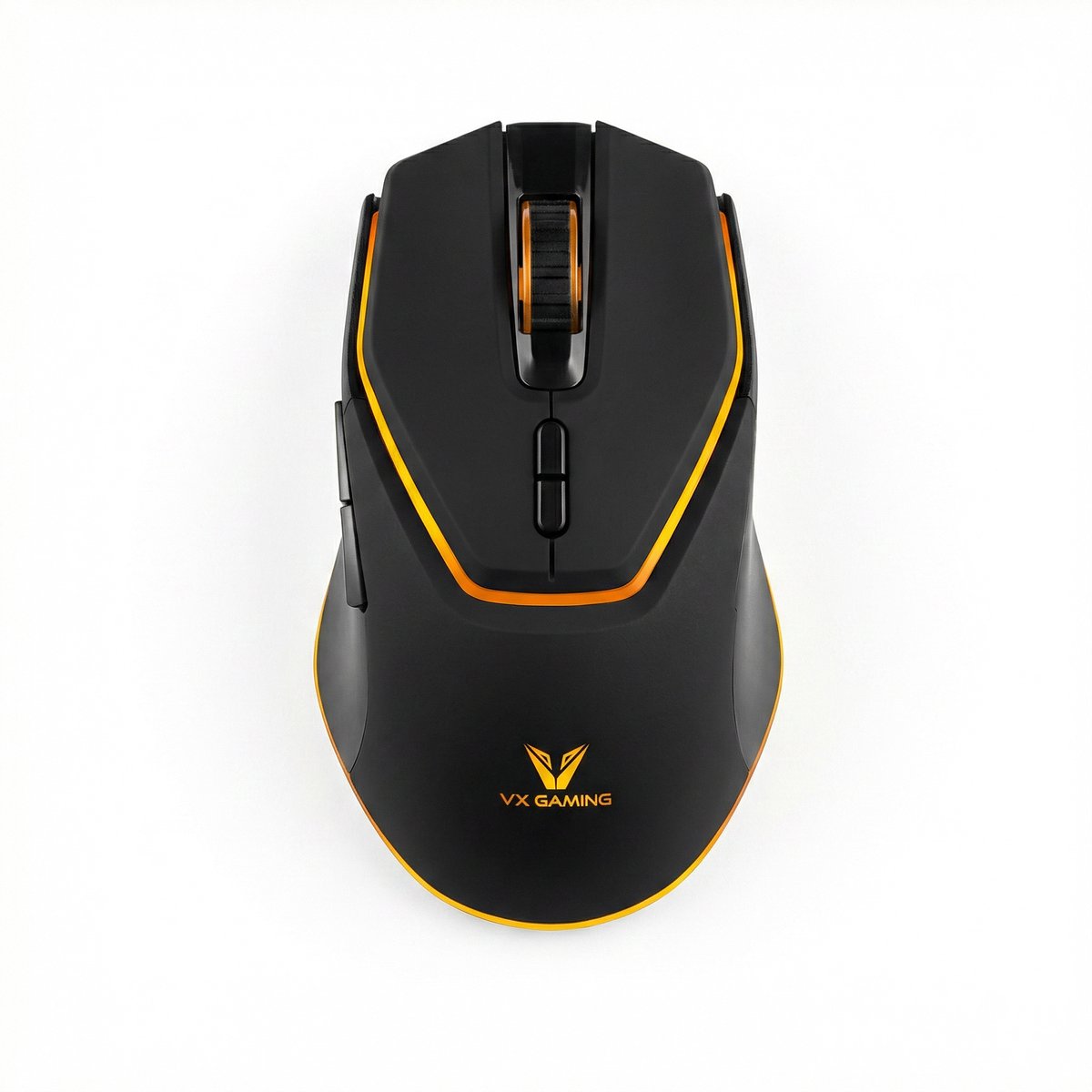 Volkano Gaming Phoenix - Gaming muis - Draadloze muis - Bluetooth - 2.4 Ghz - RGB - 4.800 DPI - 7 Knoppen - Zwart