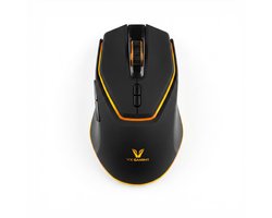 Volkano Gaming Phoenix - Gaming muis - Draadloze muis - Bluetooth - 2.4 Ghz - RGB - 4.800 DPI - 7 Knoppen - Zwart