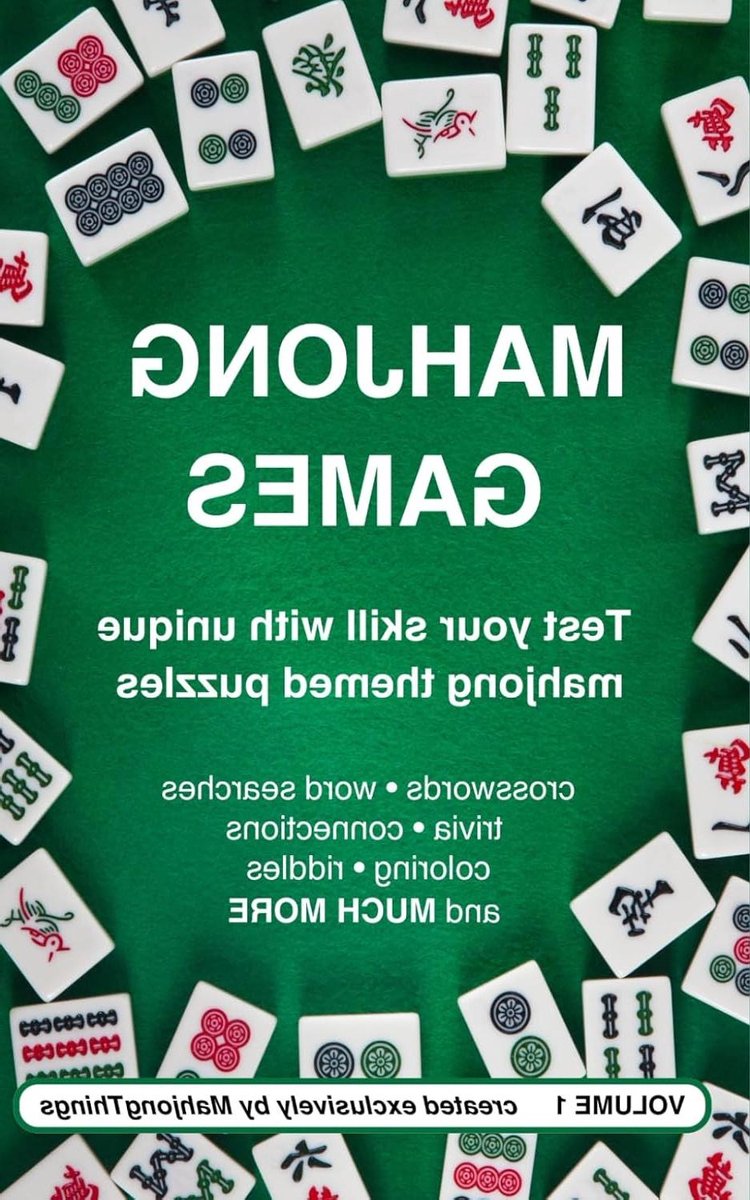 Mahjong Spelletjes Boek - Puzzelboek Mahjong - Ontspannen Plezier - Thema Mahjong Puzzels - 12.7 x 20.32 cm - Niet gespecificeerd