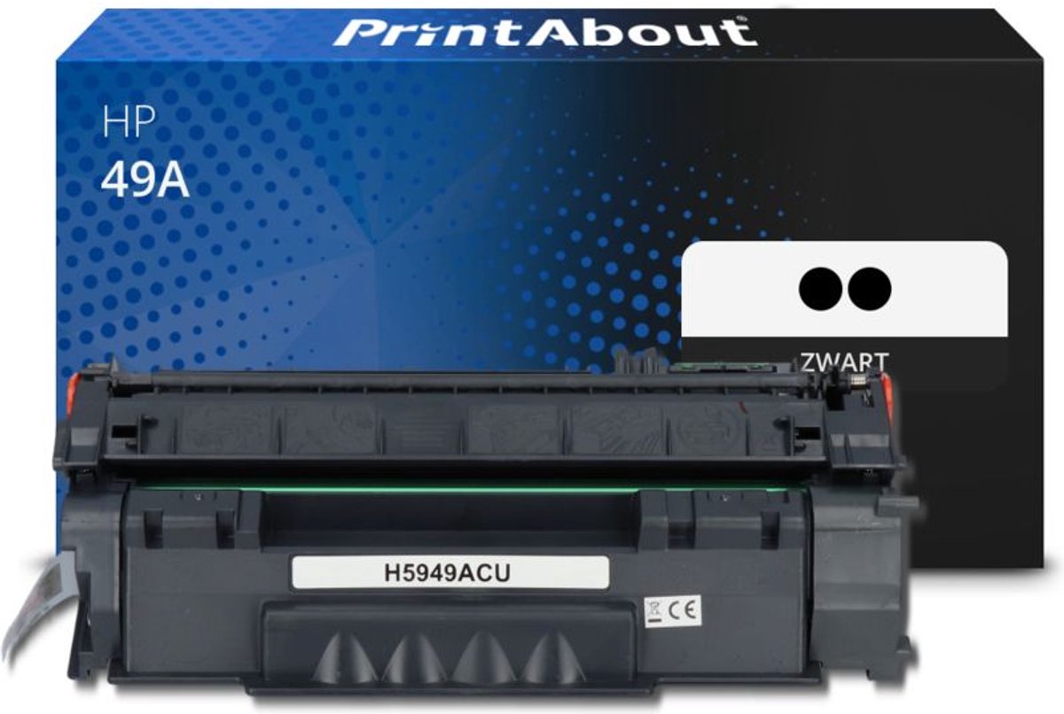 PrintAbout - Alternatief voor de HP Q5949A / Zwart 2 Pack