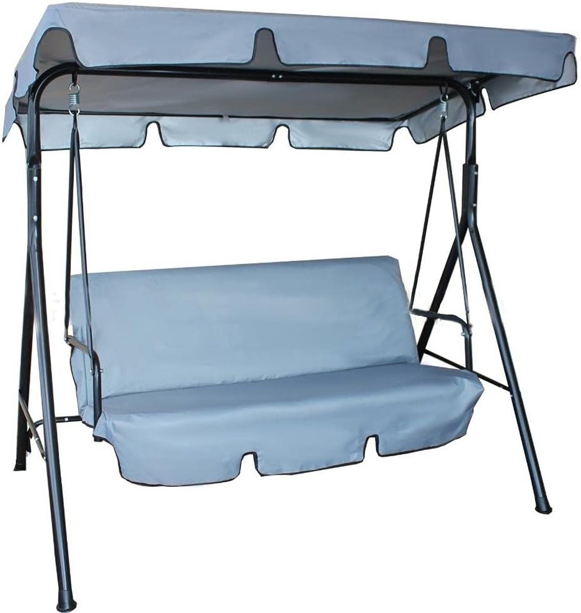 Vervangende Tuin Schommel Luifel, Ruched Luifel Dekking, Bescherming tegen UV-straling voor Buiten, Perfect voor Hangmat en Schommelstoel