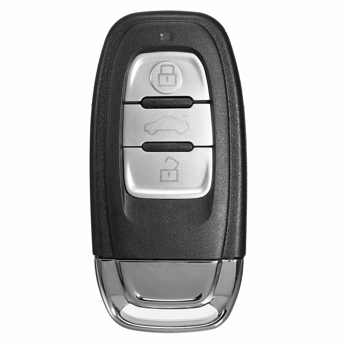XEOD 3 knops sleutel geschikt voor Audi - ID48 - 868MHZ - HU66 - Complete sleutel - Met electronica - Met afstandsbediening - 8K0959754H - 8T0959754D - 1 stuks