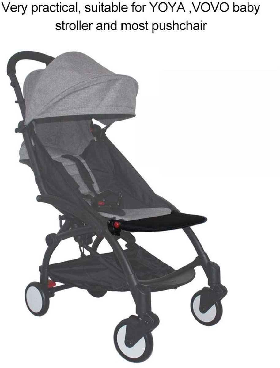 Footrest - Stroller Accessoires - Verlengen Footrest Babyzen Yoyo voor Stroller YOYA/VOVO - Zwart – foto 8