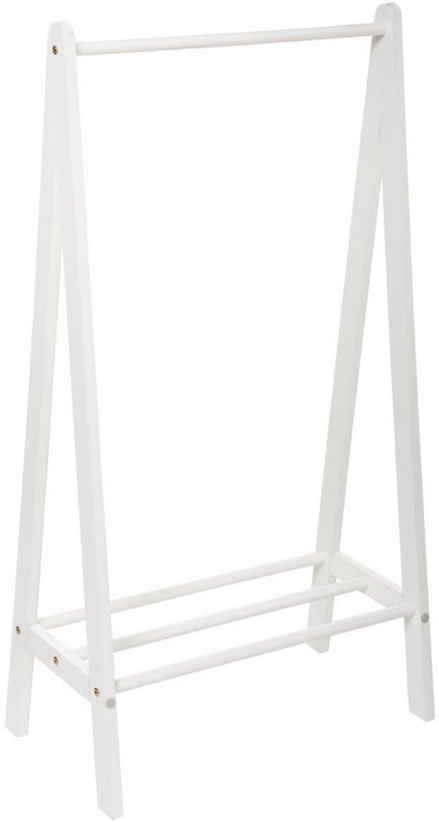 Atmosphera Kinderkledingroede - Wit, 115 cm