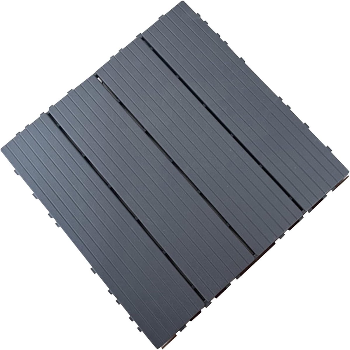 Terrastegels Kunststof - Vloertegels Tuin - Balkon Tuinpad - Waterdicht Weerbestendig - 30x30cm