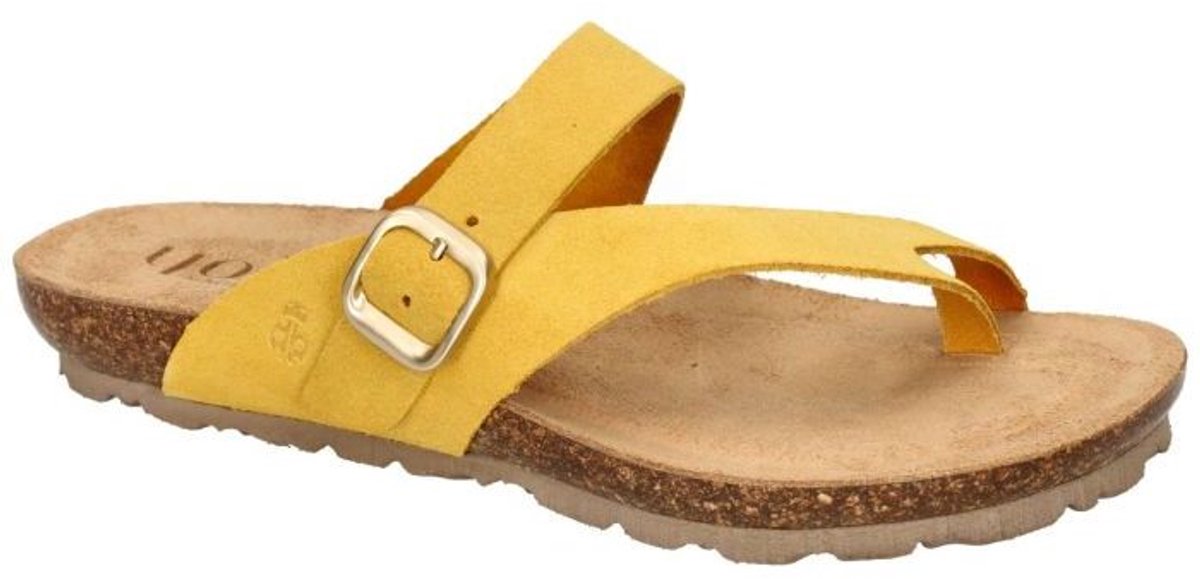 Yokono -Dames - geel mosterd - slippers & muiltjes - maat 39