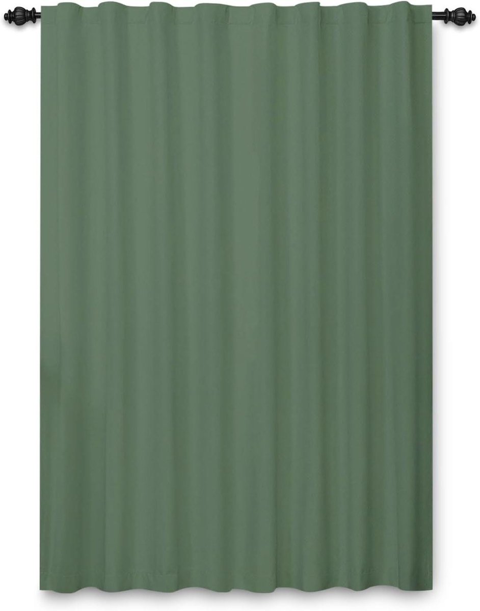 Paneelgordijn - Decoratief gordijn Raambekleding - Privacy creëren - Canvas linnen look -