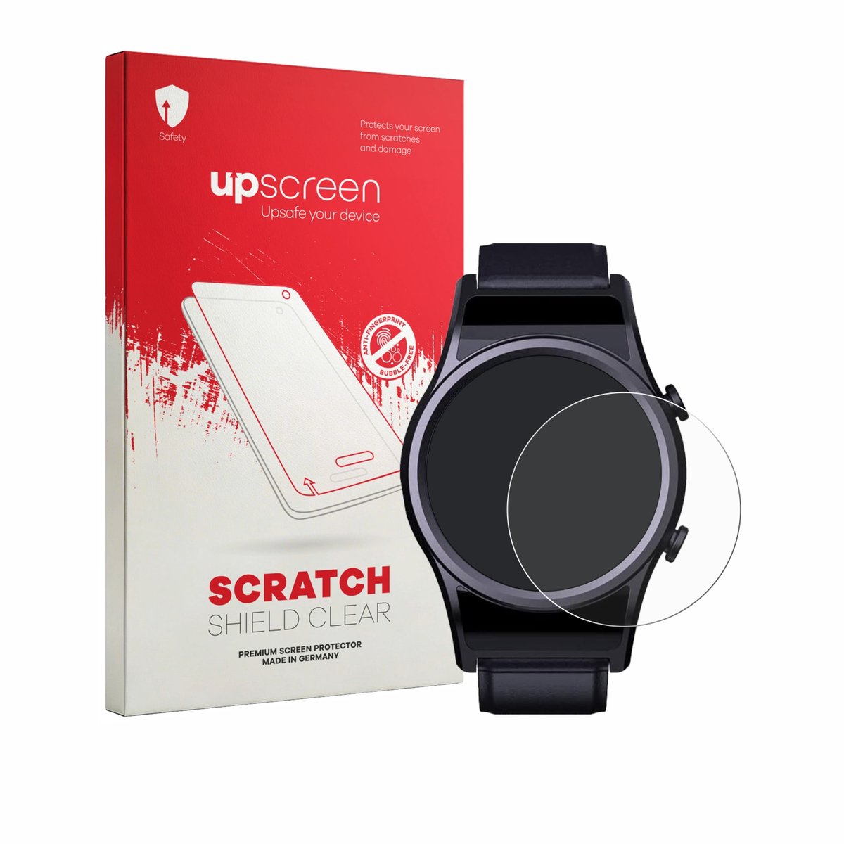 upscreen - Screenprotector voor DigiKuber FSSB 1.3" - Folie Beschermfolie transparant