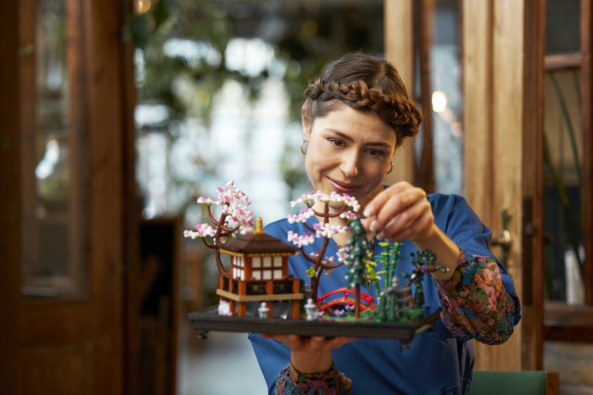 LEGO Icons Rustgevende tuin Botanisch Mindfulness Bouwpakket voor Volwassenen - 10315 — afbeelding 23