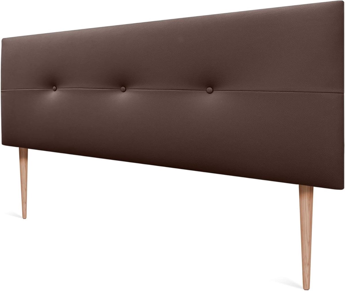 Hoofdboord Gestoffeerd - Bed Hoofdsteun - Slaapkamer Decoratie - Vlekbestendige Stof - 150x105cm - Bruin