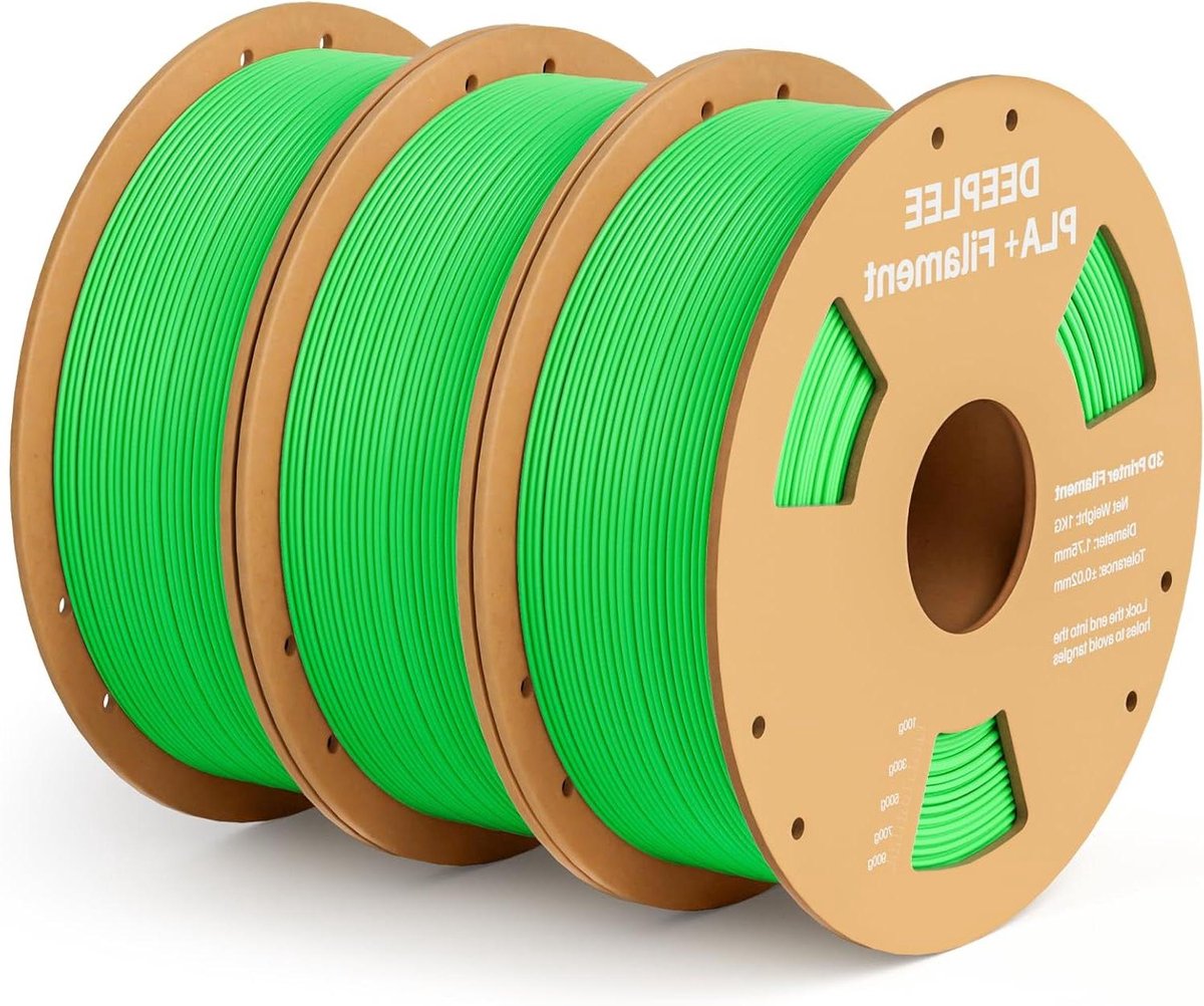 PLA+ Filament - 3D Printdraad - 3D Modellen Printen - Hoge Taaiheid - 3 kg - Lichtgroen