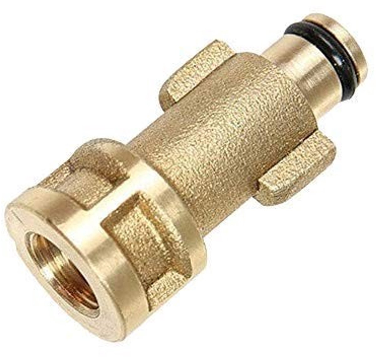 Dailygoods - Dailygoody - AutoCare Pressure Washer Bayonet Connector - Sneeuwschuim Lance Adaptor - Goud - Hoogwaardige Koppeling - Geschikt voor S7-Bosch Series -