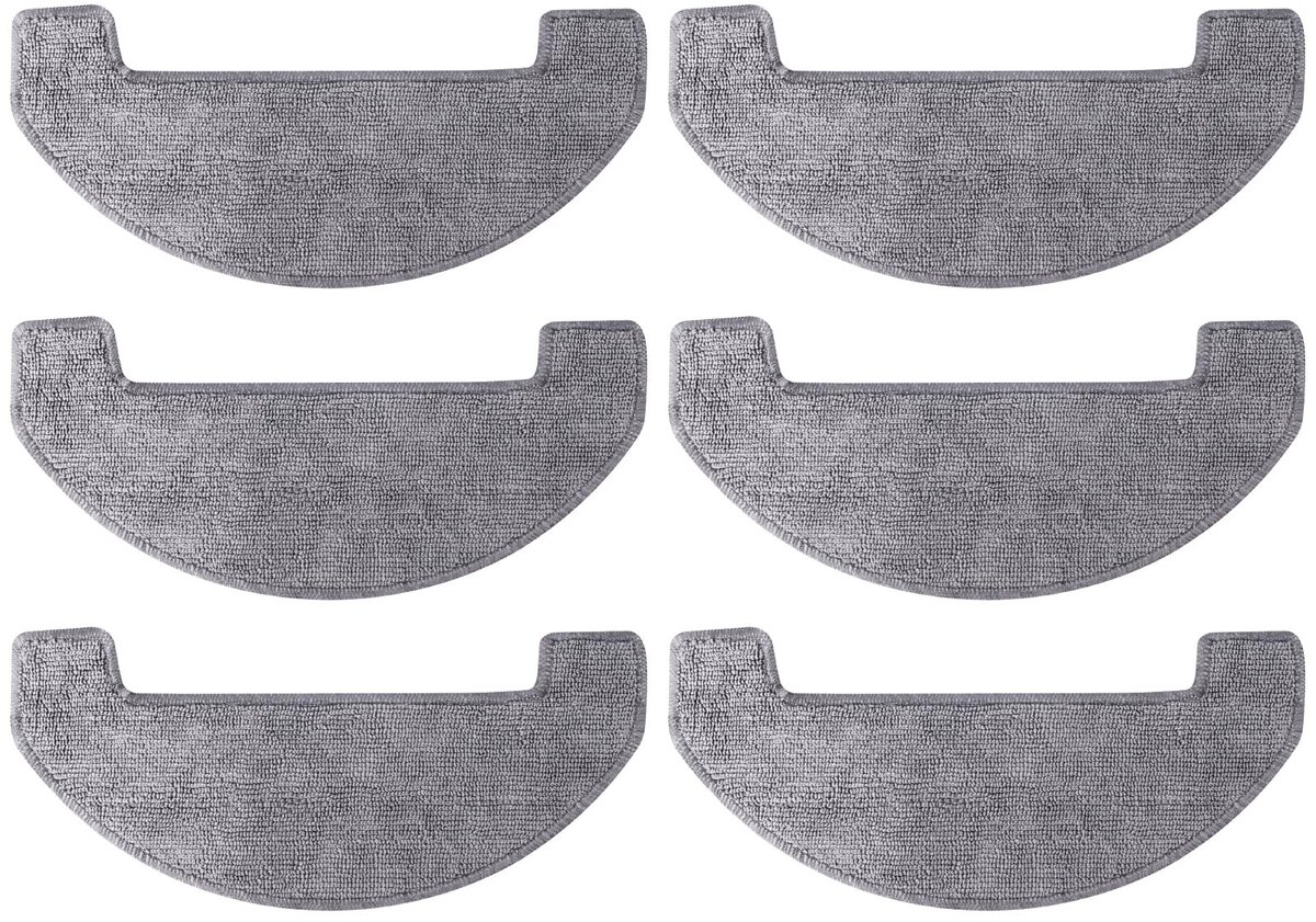 Dailygoody - Doekjes voor Proscenic Q8 Max/Q8 - Effectieve reiniging - Katoen - Duurzaam - Geschikt voor Proscenic Q8 Max/Q8 - 19,1 x 10,5 x 4 cm