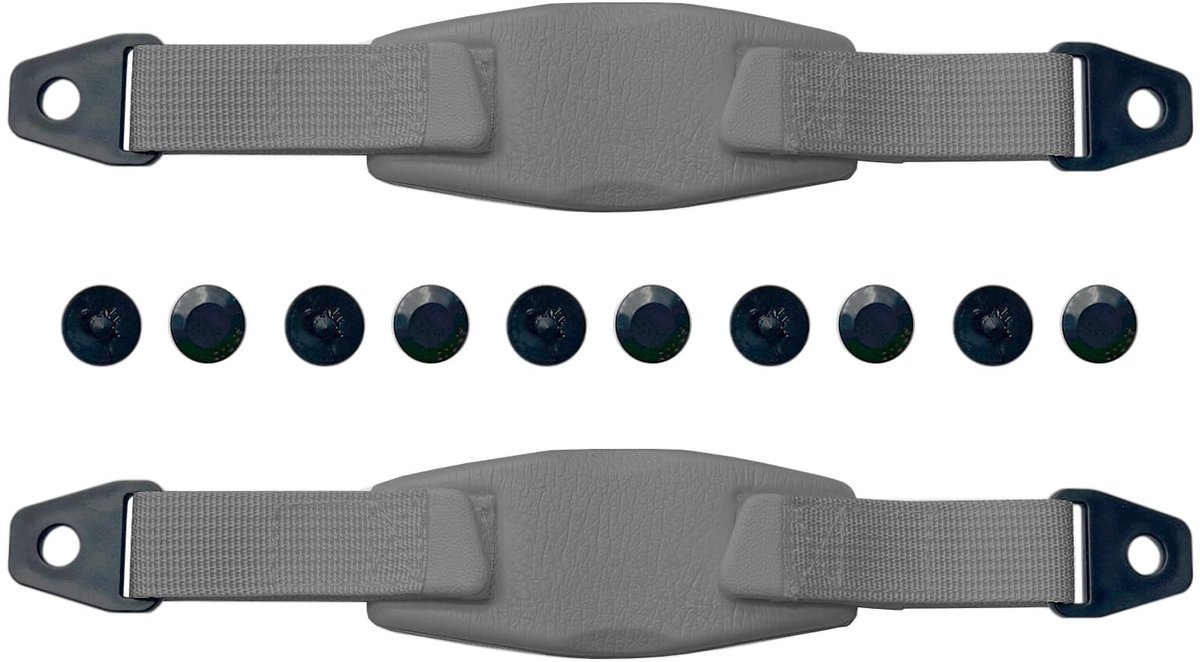 Dailygoody - Verstelbare Gat Schoenen Terug Band Schoenveters - 2 Stuks - Grijs - 23.3cm/33.7cm