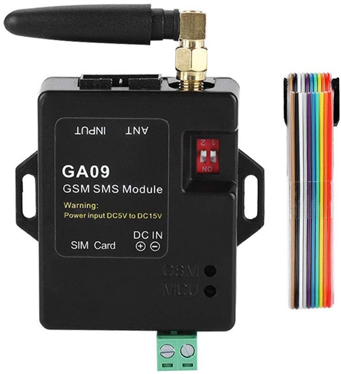 Dailygoods - Dailygoody - GSM Alarm Systeem - Draadloos SMS Alarm voor Thuisbeveiliging - Betrouwbare Veiligheid - Compact Formaat - Eenvoudige Installatie - Gesch..