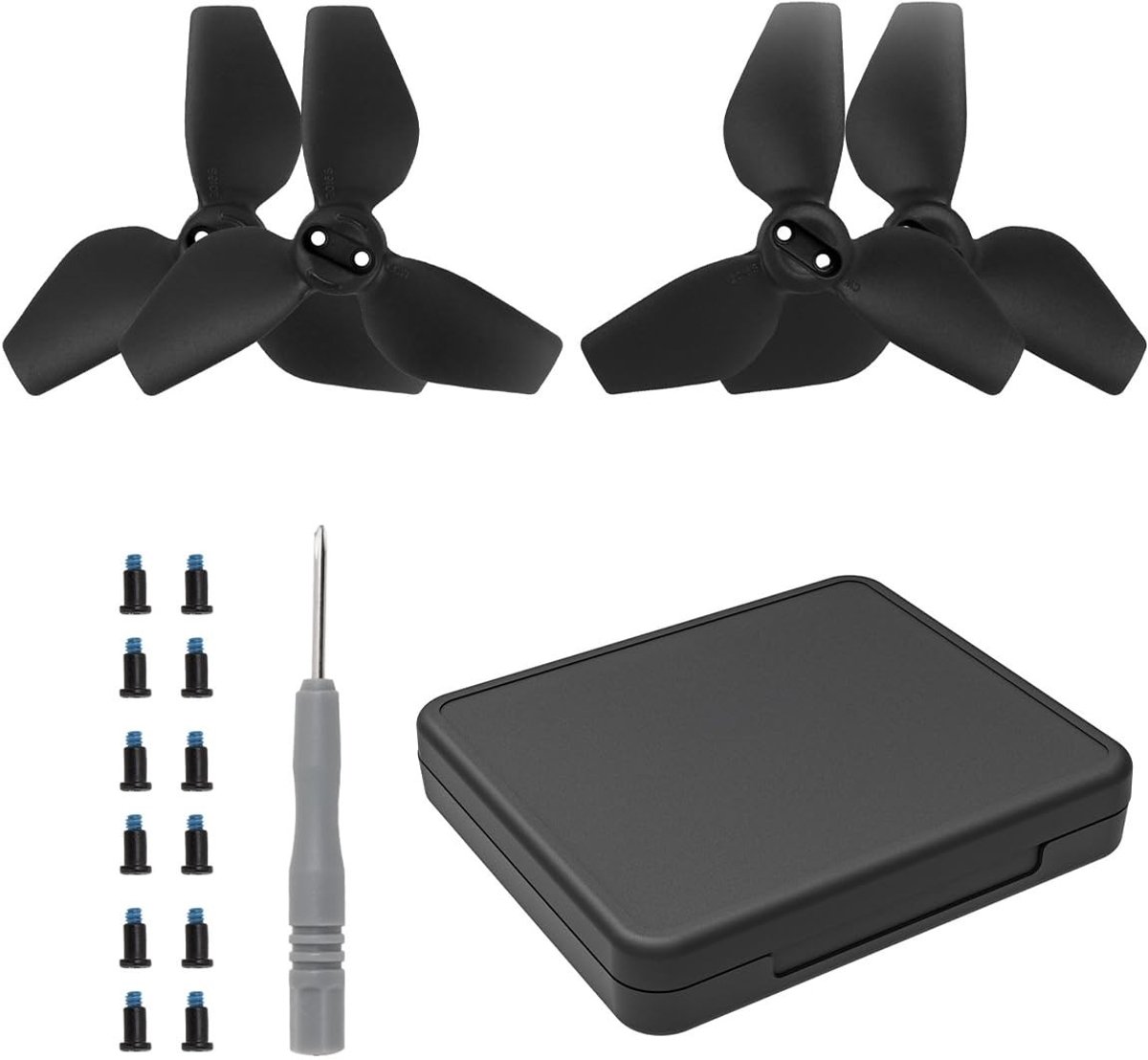 Dailygoods - Dailygoody propeller opbergdoos - Propeller bescherming - Essentieel accessoire - Veilig en stabiel - Anti-drop opslag - Geschikt voor drone...