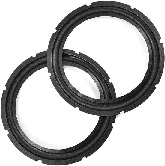 Dailygoods - Dailygoody - 10 Inch Luidspreker - Reparatie Rubberen Woofer Rand - 2 Stuks - Onderdeel voor Surround Luidsprekers - Ideaal voor Geluidsliefhebbers - ... — afbeelding 5