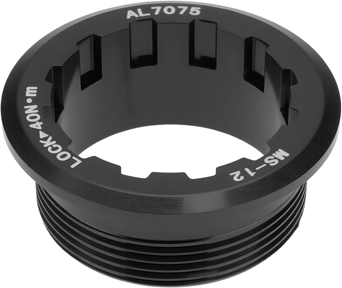Dailygoods - Dailygoody - Bicycle Cassette Lock Ring - Shimano Micro Spline - 12 Speed Compatibel - Duurzaam materiaal - Fietsbeveiliging - Betrouwbaarheid - Gesch
