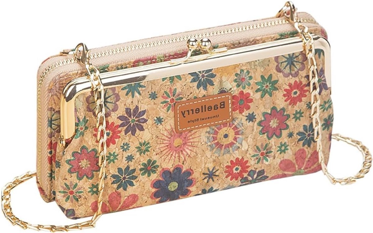 Dames schoudertas voor mobiele telefoons, multifunctionele crossbody tas met kaartslots en grote capaciteit, inclusief geschenkdoos