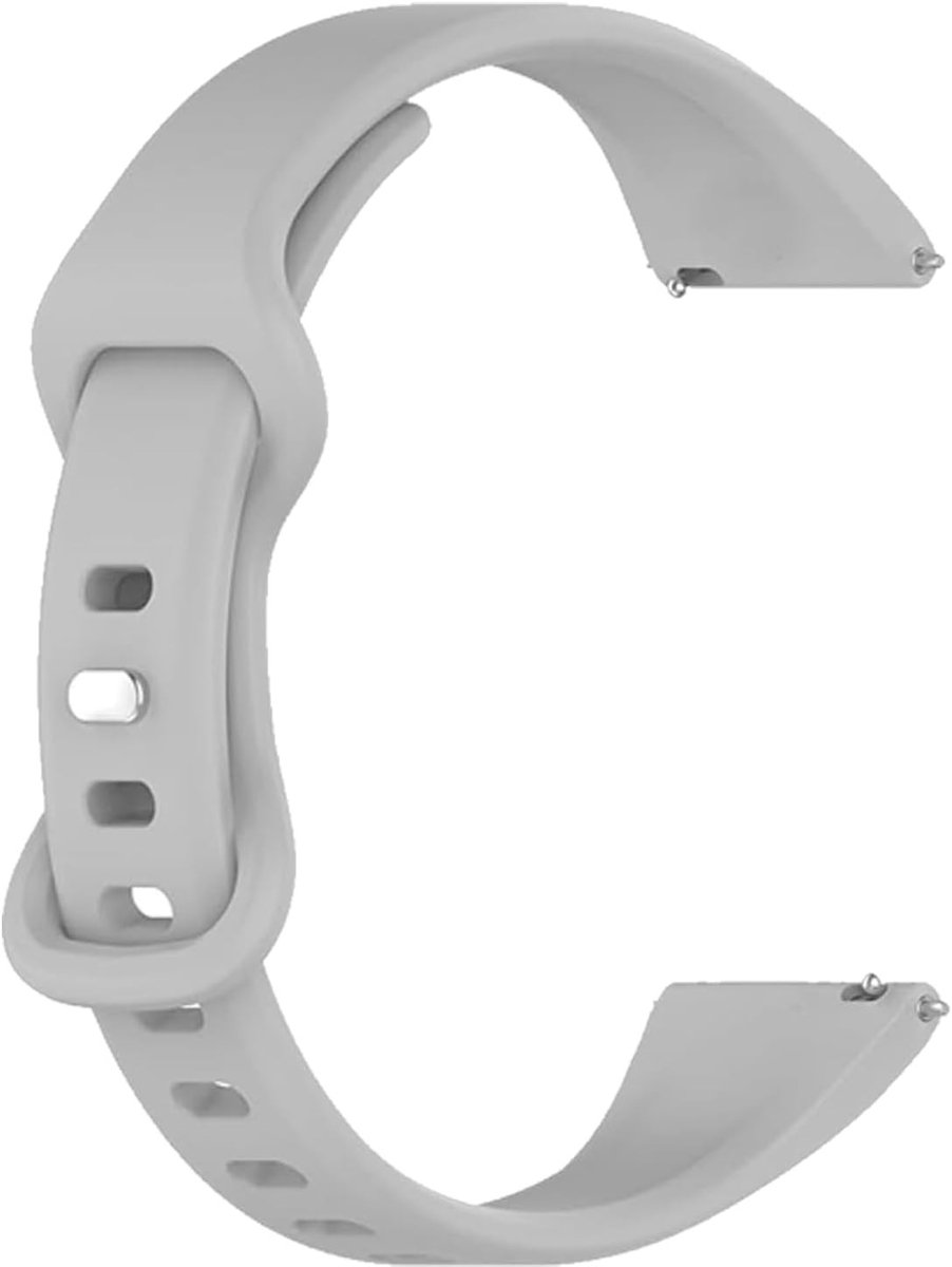 Silicone Horlogeband 18mm 19mm 20mm 22mm - Unisex Zachte Sport Vervangband voor Smartwatches en Fitness Trackers