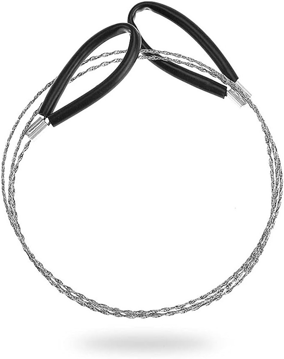 Mini Stalen Pocket Kettingzaag - Draagbare Zaag voor Kamperen, Wandelen en Jagen - 75CM Lengte