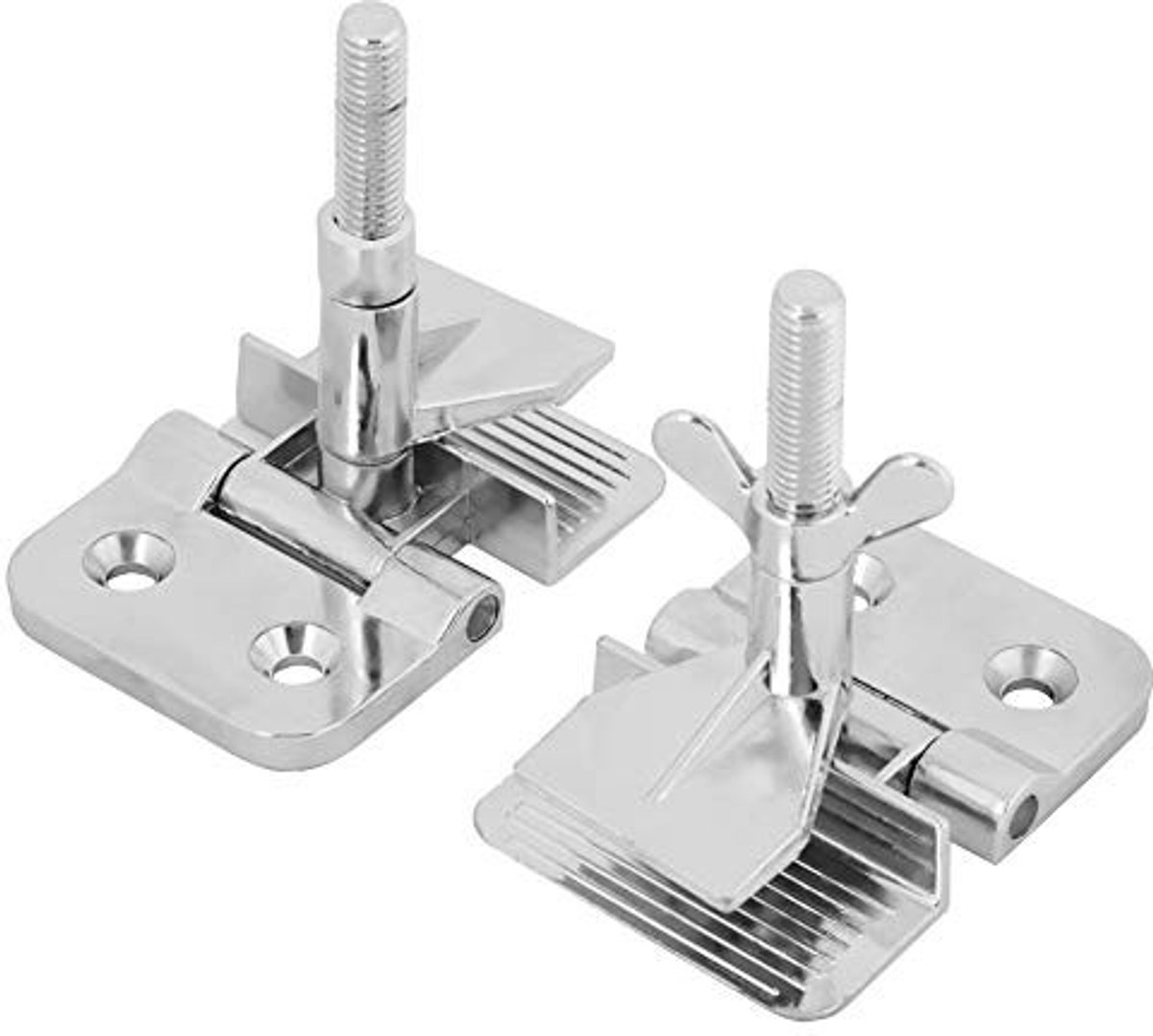 Dailygoods - Dailygoody - Professionele Klemmen - Zeefdruk Klemmen - Duurzaam en Sterk - 2 Pcs - Hinge Clamps - Voor Screen Printing - Geschikt voor Zeefdruk Proje...