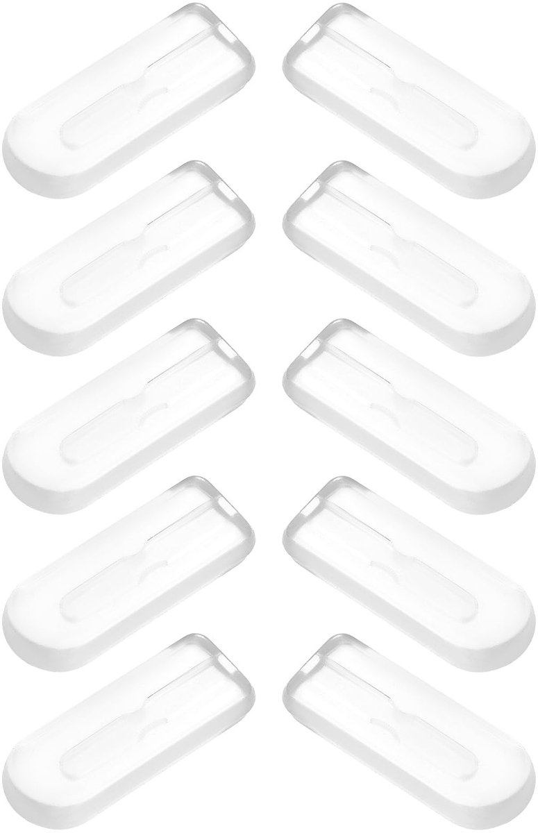 Dailygoods - Vervangende Neus Pads van Zachte Siliconen voor Brillen