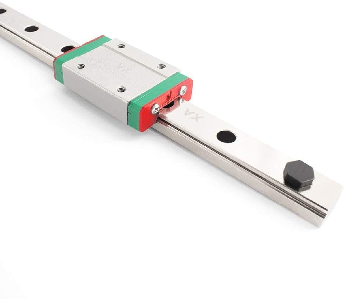 Dailygoods - Dailygoody - MGN12H - Lineaire geleiderail - 200 mm - Geschikt voor 3D-printers en CNC-machines - Duurzaam en belastbaar - Perfect voor nauwkeurige t
