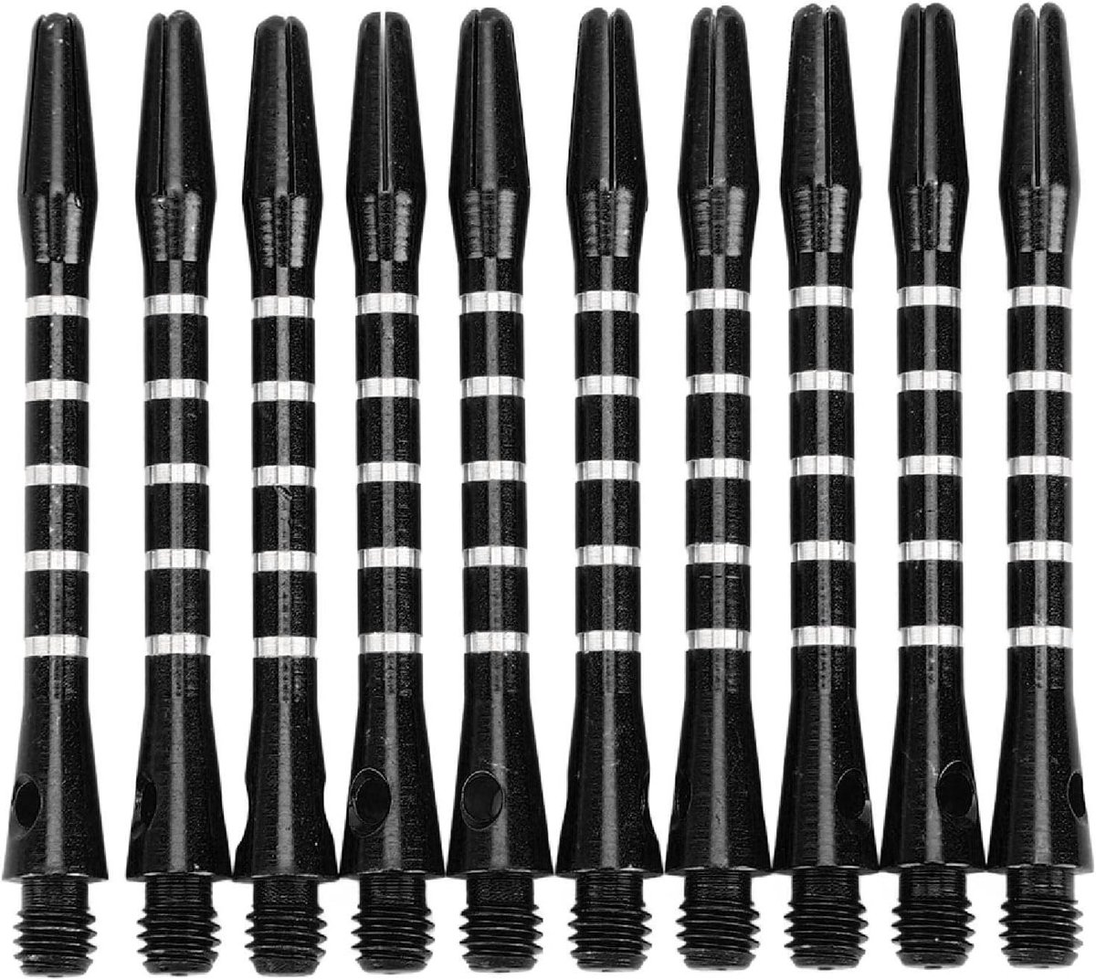 Aluminium Legering Darts Stek voor Vervanging - 10 Stuks Darts voor Verzamelaars, Zwart en Duurzaam