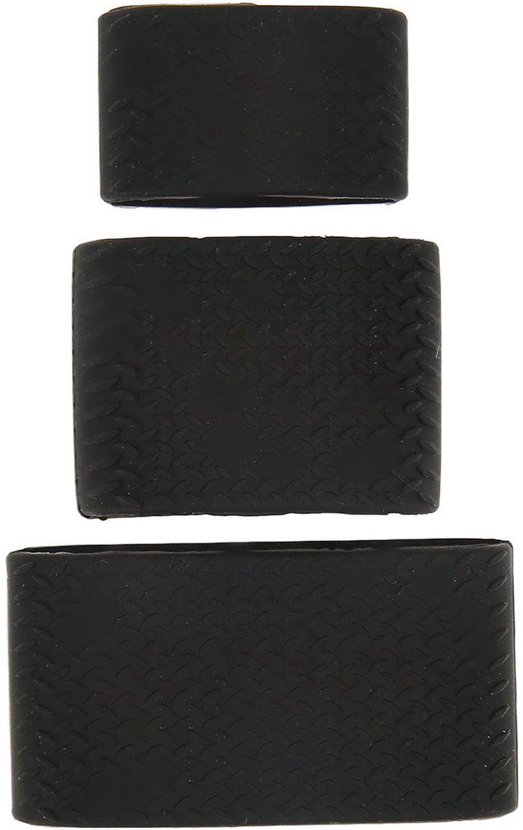 Dailygoods - Dailygoody - Antislip Slijtvaste Siliconen Barber Clipper Beschermhoes - Set van 3 - Diverse maten - Voor elektrische tondeuses - Perfecte bescherming...