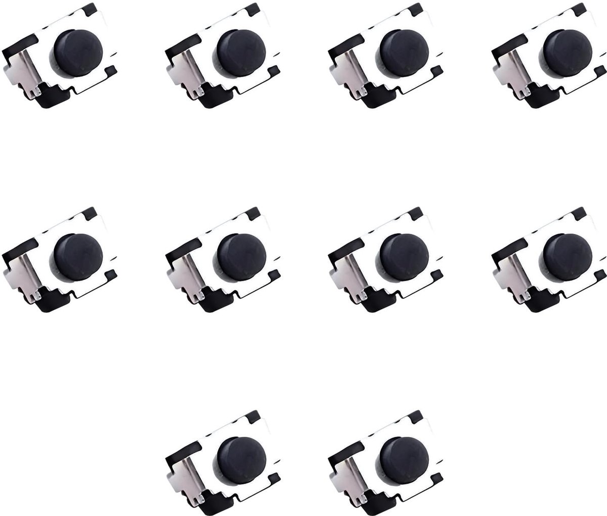 Dailygoods - Dailygoody - Micro Switches - Tactiele Bumper Knoppen - Geschikt voor Nintendo Switch en 3DS XL - 10 Stuks - Hoogwaardige kwaliteit - Perfect voor ga