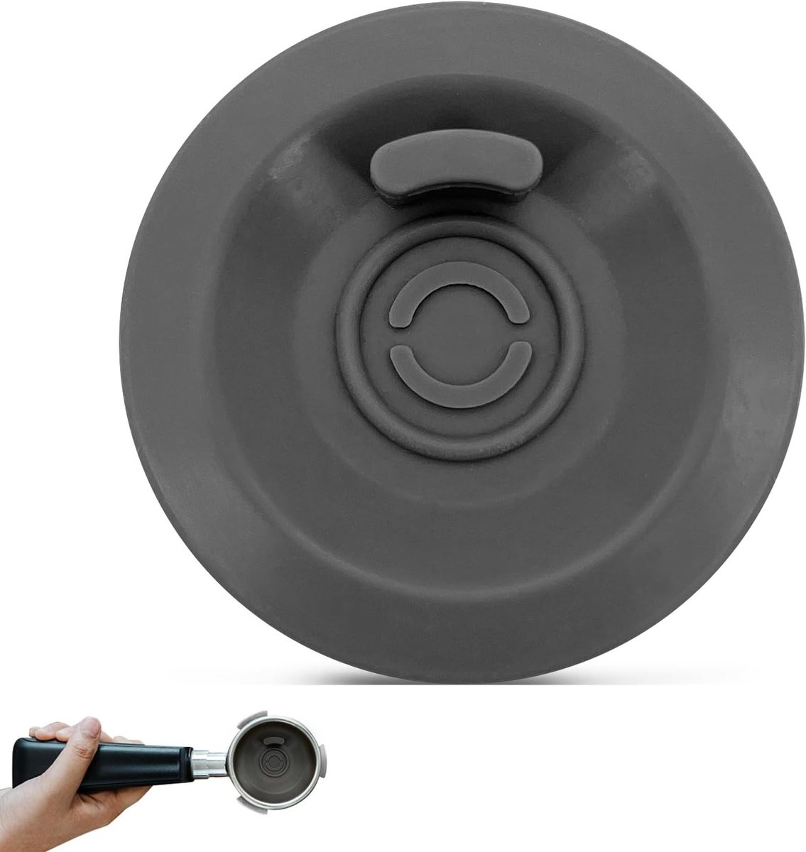 Reinigingstabletten voor Koffiemachines, 54 mm, Herbruikbaar Silicoon, Ideaal voor Dagelijks Onderhoud en Compatibel met Diverse Modellen