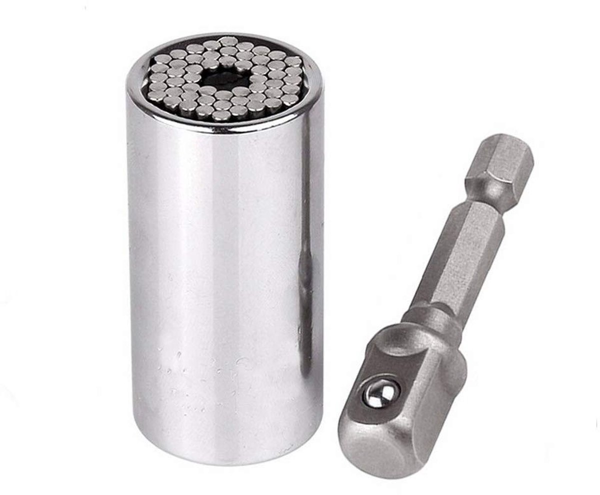 Dailygoody - Socket Wrench Set - Universele Grip - Compact en Duurzaam - 9-27mm - Voor Automotive en Huishoudelijk Gebruik - Handig voor Onderhoud