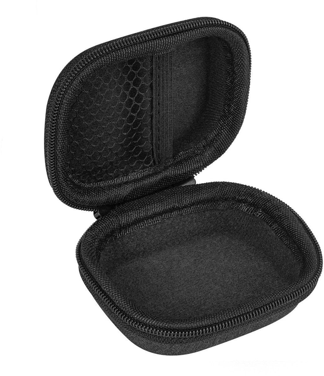 Dailygoody - Hard Case - Oordopjes Opbergtas - Zwart - Travel Bag - Ideaal voor Jabra Elite 75t - Geschikt voor Buitenactiviteiten