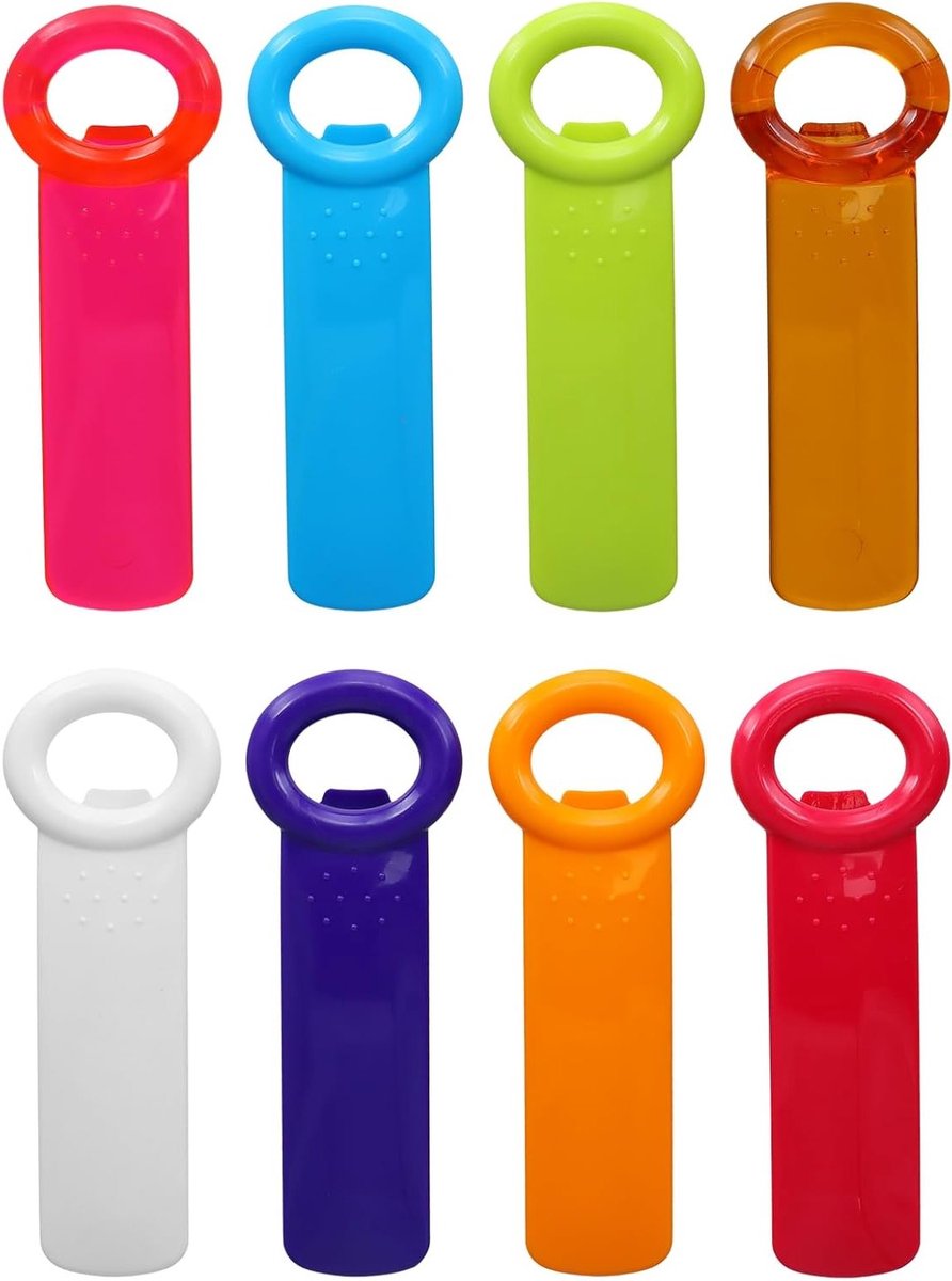 Dekselopener set van 8 stuks, handige glasopener en flesopener voor schroefglazen, perfect voor kinderen en ouderen met zwakke handen