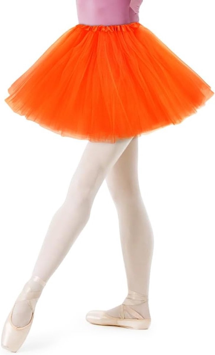 Elegante Tutu Rok voor Dames, Elastische 3-Laagse Tulle Rok voor Ballet, Feest, Carnaval en Halloween Kostuum