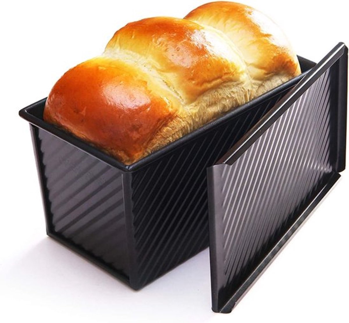 Bakvorm antiaanbaklaag - koolstofstaal - broodblik voor broodtoast - 450 g deeg