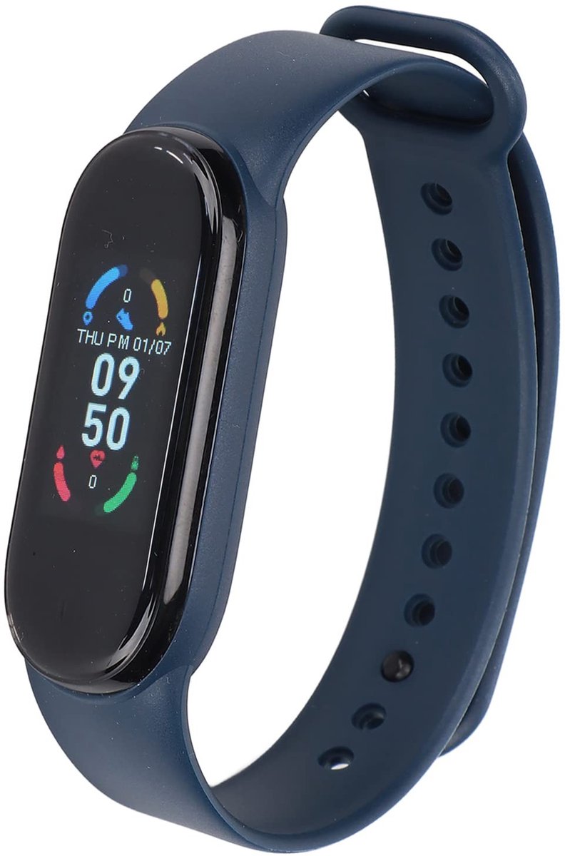 Dailygoods - Dailygoody - Smart Tracker - Waterdichte Armband - Stappenteller en Hartslagmeter - Sleek Design - Slaapmonitor - Ideaal voor Sporters - Polsband voor...