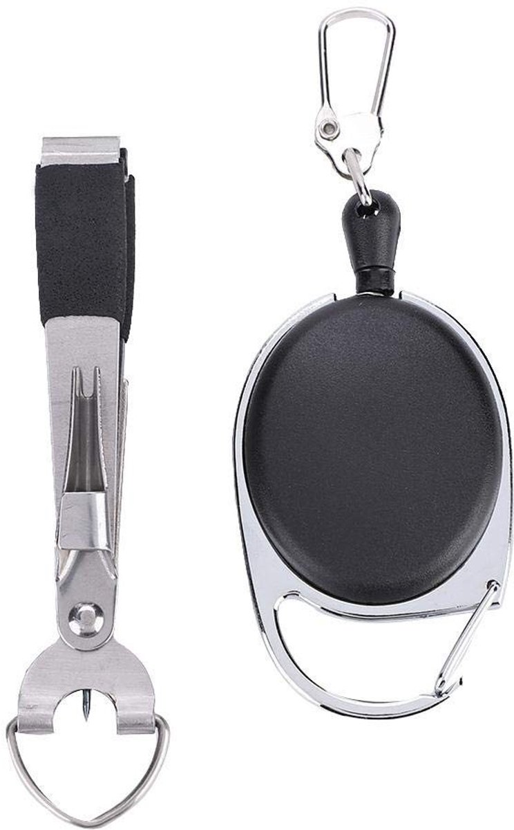 Dailygoods - Dailygoody - Vliegvissen Lijn Knippers - Multifunctioneel Gereedschap - Roestvrij Staal - Handig en Duurzaam - Visgerei Accessoire - Voor Visliefhebbers