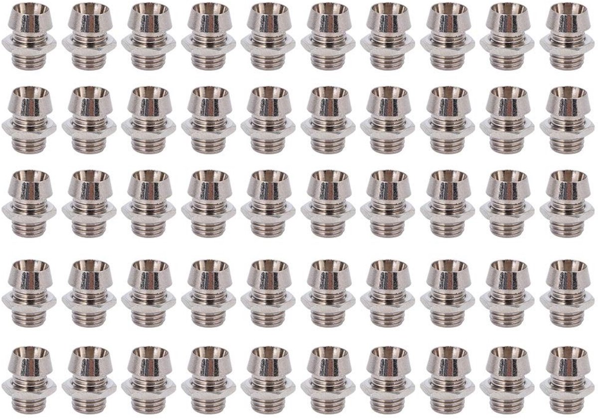 Dailygoods - Dailygoody - 50 stuks LED-lampvoet - Metalen LED-houder - Ronde paneel displayhouders - Geschikt voor 3 mm LED-diameter - Koper - Handige montage