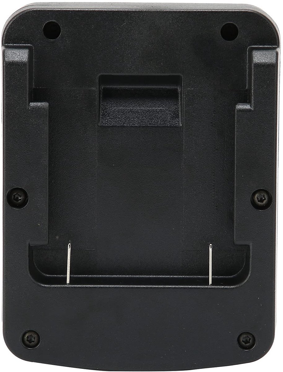 Dailygoods - Dailygoody - Accu Adapter Converter - Batterij-adapter - Zwart - Lithium Accu - Voor Elektrisch Gereedschap - 18V