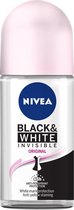 Nivea Deoroller Invisible Black&White - Original 50 ml