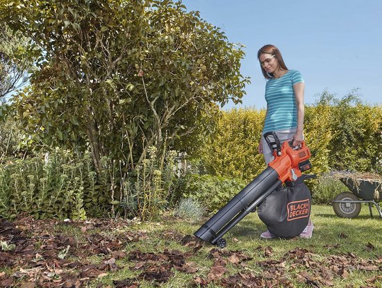 Accu-bladblazer met hakselaar en opvangzak - 3-in-1 met borstelloze motor en 36V kracht — afbeelding 3