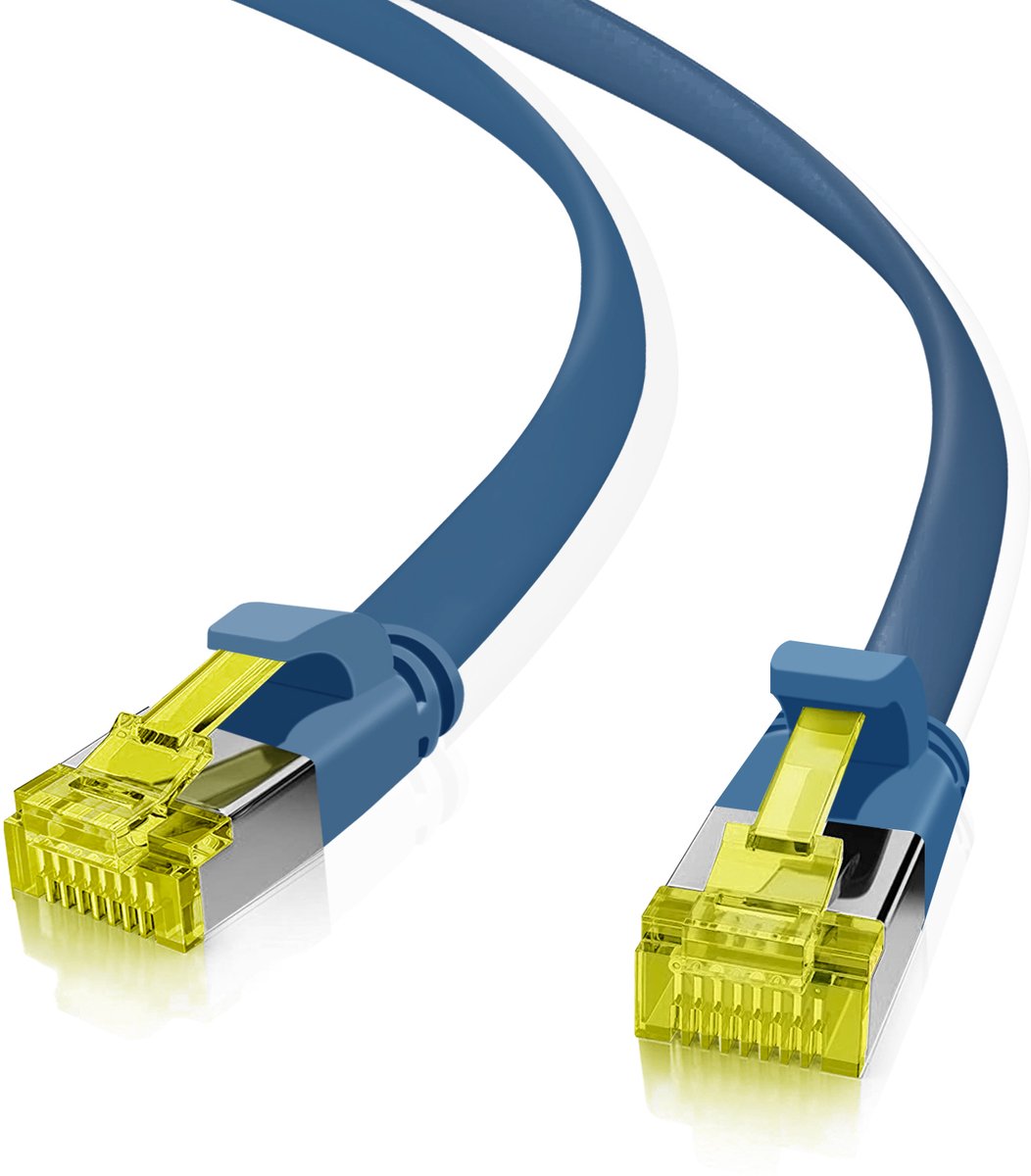 Helos 205239 netwerkkabel Blauw 2 m Cat6a U/FTP (STP)