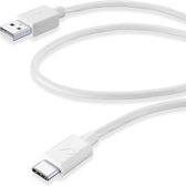 Cellularline USBDATA06USBCW Câble USB 0,6 m 3,2 Gen 1 (3.1 Gen 1) USB A USB C Blanc