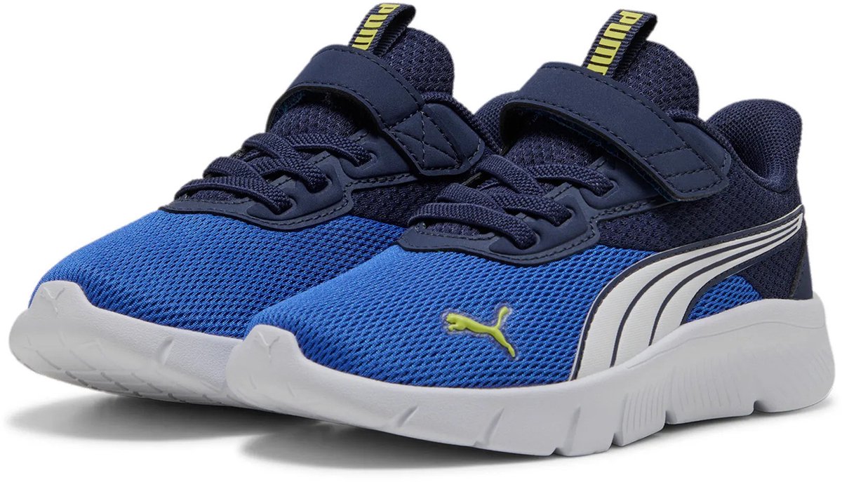 PUMA FlexFocus Modern AC+PS Loopschoenen Kinder Sneaker Sportschoenen Unisex 401519 02 Levendig Blauw